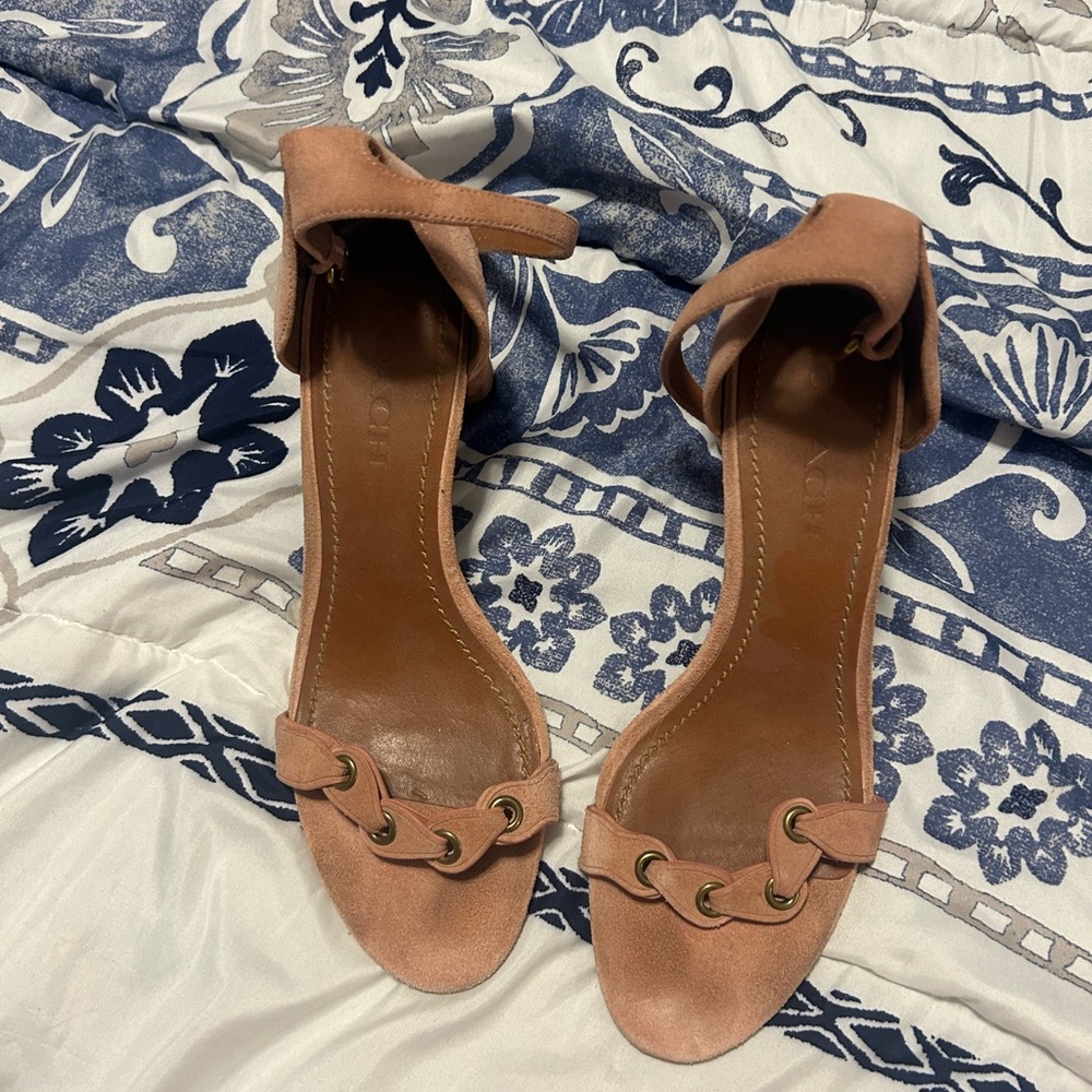 Coach high heels 💗